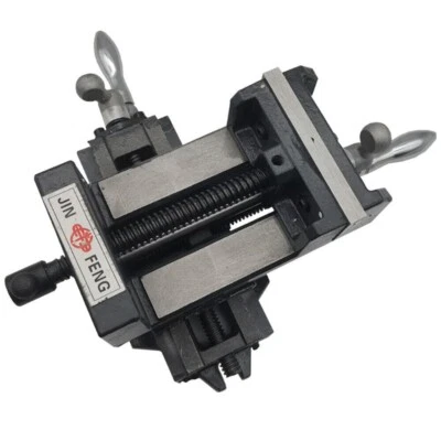 Two-Way Moving Vise 4 Inch Heavy Duty Cross Vise Drilling and Milling Machine - Image 1 of 4
