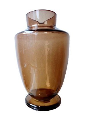 Moser Glass Vase Signed Dusky Pink Early 20th Century Bohemia - Image 1 of 4