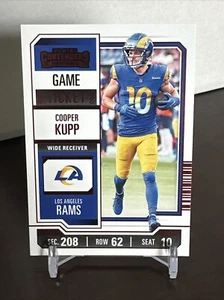 2023 Panini Contenders RC Red Foil Game Ticket Cooper Kupp #61 LA RAMS - Picture 1 of 2