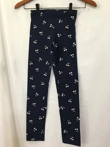 New Old Navy Girls Leggings Built in tough Navy Cherries Hearts  sizes S, M, L - Picture 1 of 4