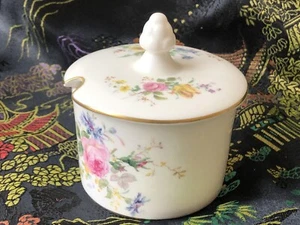 Royal Doulton Arcadia Bone China Lidded Mustard Honey Jelly Jar H4802 - Bild 1 von 4