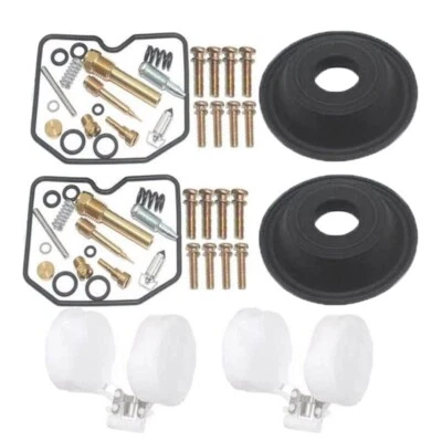 2SET FOR Kawasaki EN450A 1985-1990 454 LTD Carb Carburetor Repair Kit Diaphragm - Image 1 of 3
