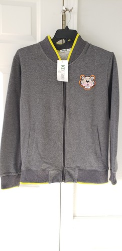 KENZO PARIS Giacca uomo con cerniera completa con tasche taglia S. Nuova.