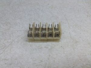 Allen Bradley 1492-CE White Clear Wire Terminal Fuse Holder 1492CE Lot of 5