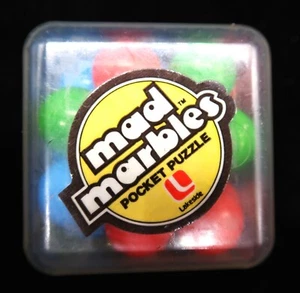 1981 Vintage Mad Marbles Pocket Puzzle by Lakeshore Retro Collectible - Picture 1 of 10
