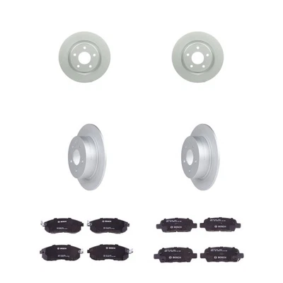 Bosch QuietCast Ceramic Brake Pad and Rotor Kit For 2007-2010 Nissan Altima Foto 1 de 4