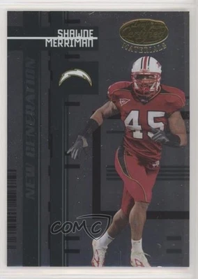 2005 Leaf Certified Materials New Generation /1000 Shawne Merriman Rookie RC - Image 1 of 2