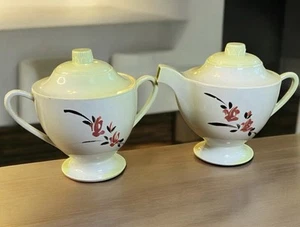 Worcester Ware Dopal Plastics Cream and Silver Bowls With Lids RARE!! - Imagen 1 de 12