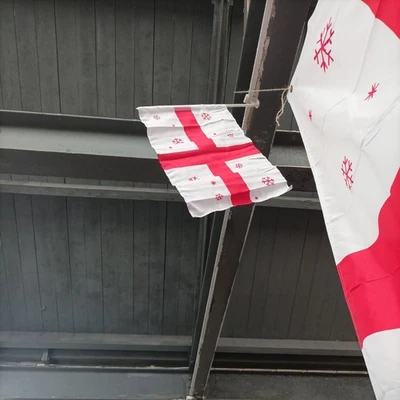 joblot x48 England Car Flags for Car Window Christmas St Georges Car Flag - Image 1 of 3