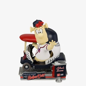 Blooper Atlanta Braves Bullpen Cart Bobblehead MLB Baseball - Picture 1 of 1