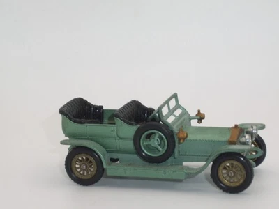 Rolls Royce Silver Ghost Matchbox Lesney Y-15-A 1907 con neumáticos negros Foto 1 de 4