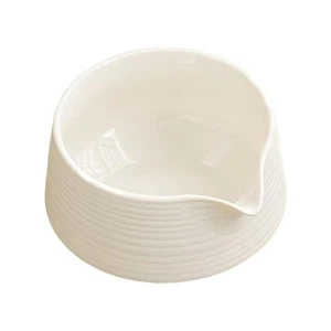 Elegant Ceramic Matcha Drinking Bowl 500ml Capacity Suitable Home Office Use - Picture 1 of 8