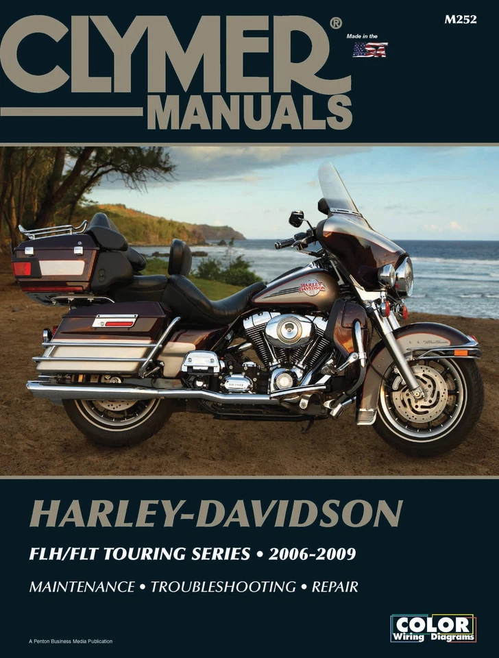 Harley-Davidson Touring Clymer FLH/FLT 2006-2009 manual de reparación y servicio — Foto 1 de 1