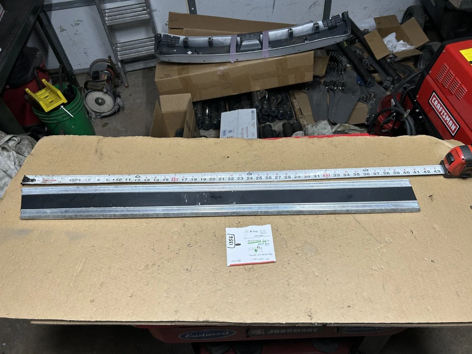 LONG BED 72-80 Dodge D100 W100 Truck - PASSENGER FRONT of LONG Bed Trim Molding - Image 1 of 4