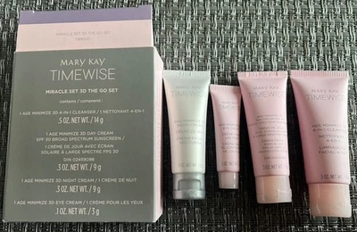 Mary Kay TimeWise Miracle Set 3D The Go Set 089020 Exp 01/24 Combination to Oily - Image 1 of 4
