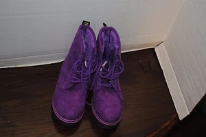 Sports Fashion Size 7.5 kids Purple Winter Boots - Picture 1 of 6