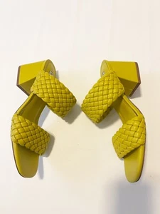 Sandalias Steve Madden DAPHNEE amarillo verde talla 8,5 - Imagen 1 de 4