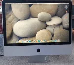 Apple iMac 24" A1225 - Mac OS X Core 2 Duo Ram 4 Go DDR3 avec Office HDD 640GB - Foto 1 di 8