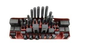 58 Stck. Fräsmaschine Spannset Werkzeuge Fräsklemme Kit Schraubstock M12 - Bild 1 von 3