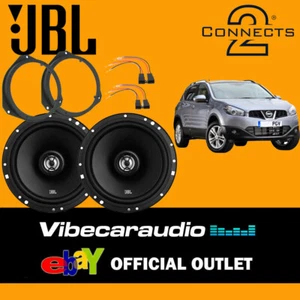 JBL 6.5" Front Door Coaxial Speaker Upgrade Kit for Nissan Qashqai J10 2007-2012 - Afbeelding 1 van 1