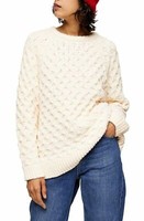 topshop honeycomb cardigan