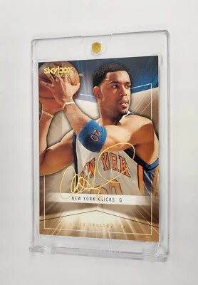 INSIGNIA DORADA PARALELO 2004-05 Skybox Autographics ALLAN HOUSTON NEW YORK KNICKS Foto 1 de 2