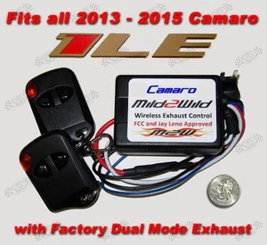 2013 - 2015 Camaro 1LE Dual Mode NPP Mild 2 Wild Exhaust Control - FREE Shipping - Picture 1 of 7