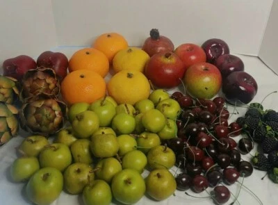 Artificial Fruit Staging Display Props Variety Berries Apple's Artichokes (#B13) Foto 1 de 4