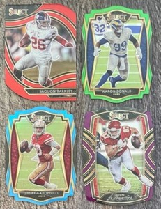 2020 Panini Select Football VET PARALLELS - Pick Your Card - Complete Your Set!