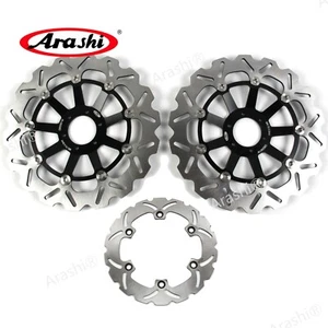 Front & Rear Brake Rotor Disc For Honda CBR1100XX 1997 1998 Super Blackbird - Picture 1 of 11