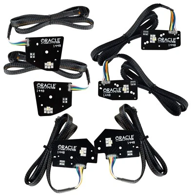 Kit de actualización de faros LED Oracle 19-24 para Dodge Ram 1500 ColorSHIFT RGBW+A DRL Foto 1 de 4