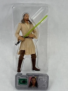 Kenner Star Wars Power Of The Force Qui-Gon Jinn w/Comm Tech Chip Action Figure - Picture 1 of 6