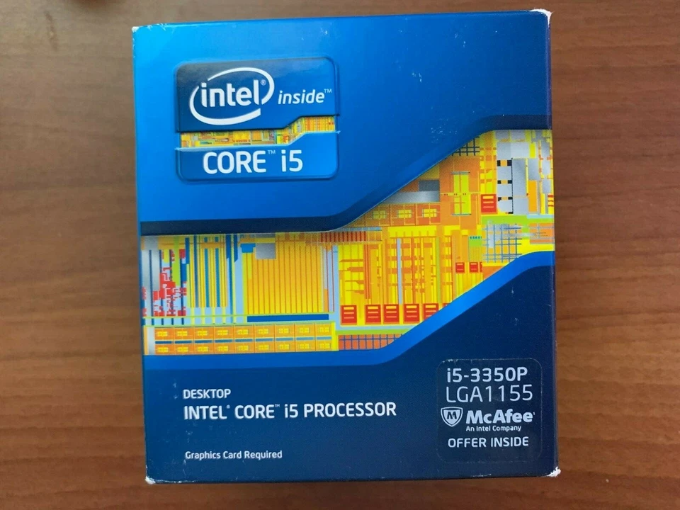 NEW Intel Core i5 3350P SR0WS, LGA 1155,  3.1 GHz Quad-Core - Image 1 of 3