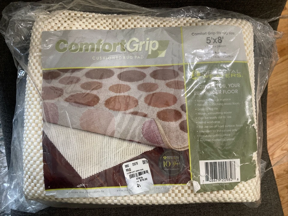 Alfombra antideslizante Oriental Weavers Comfort Grip 5' x 8" NUEVA Foto 1 de 1