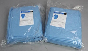 Gima Kittel aus TNT-Polypropylen (PP) Einweg hellblau Gr. L Schutzkittel B4-GK - Bild 1 von 5