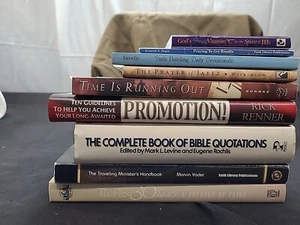 Spiritual Books-Copeland-Yoder-Levin-Renner-Savelle-Bonnke-& Others-LOT OF 9 - Imagen 1 de 9