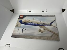 LEGO 10177 Boeing 787 Dreamliner MANUAL 1 ONLY PREOWNED