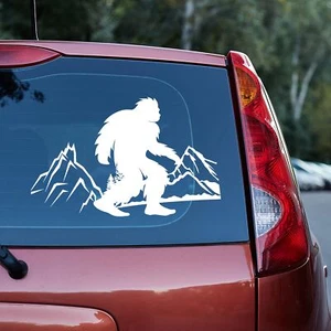 Bigfoot Vinyl decal window truck door glass funny gift idea him her tailgate - Picture 1 of 120