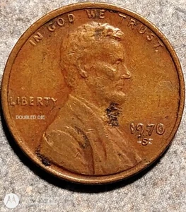 1970 S Small Date Lincoln Cent RPM S/S DDO Floating Roof No FG - Picture 1 of 4