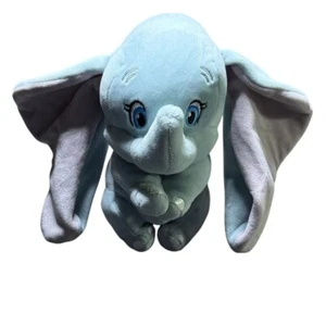 Ty Sparkle Dumbo Plush Disney Elephant Stuffed Animal Blue Big Ears - Picture 1 of 4