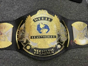 WWF Winge Eagle Championship Belt Wrestling Replica Title 4mm Metal Adult Size - Picture 1 of 15