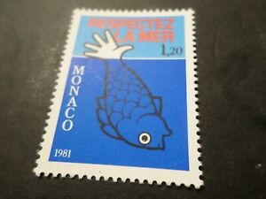 Monaco - 1981 - Yvert 1264 - Fisch - Neu Ovp
