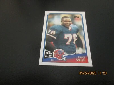 BRUCE SMITH BILLS 1988 TOPPS ALL PRO FOOTBALL CARD  #227 - Image 1 of 2