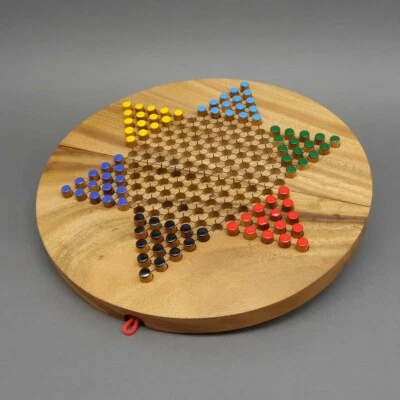 HALMA XL- großes, klappbares Steckspiel  - Bild 1 von 4