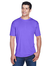 UltraClub Cool & Dry Sport Performance Interlock Tee Blank Tee Shirt Men's 8420 XL Purple