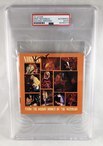 Krist Novoselic Signed CD Cover PSA/DNA Nirvana COA Cover
