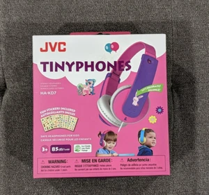 JVC TINYPHONES HA-KD7 STEREO HEADPHONES WIRED - Picture 1 of 3