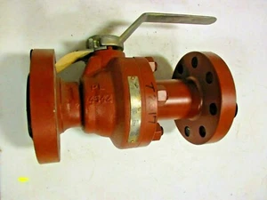 Ball Valve KF INDUSTRIES E2601-1929G91 | 2" 600 RF Flanged | CS Body | SS Trim - Picture 1 of 9