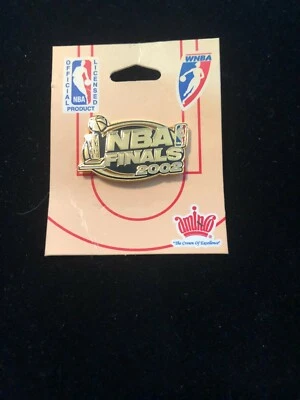 NEW 2002 NBA Finals Pin - Los Angeles Lakers - Kobe Bryant & Shaq - NOS - NBA - Image 1 of 3