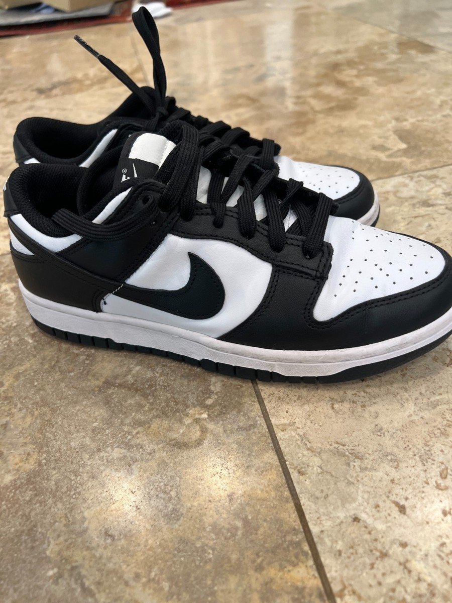 Nike Dunk Low Black White W for sale | eBay
